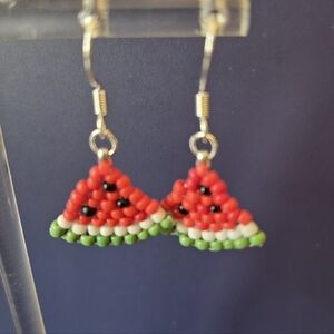 Handmade Watermelon Earrings